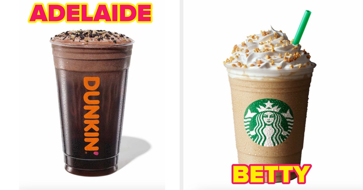 Pick Baby Names To Unlock If You're More Of A Starbucks Or Dunkin' Girlie