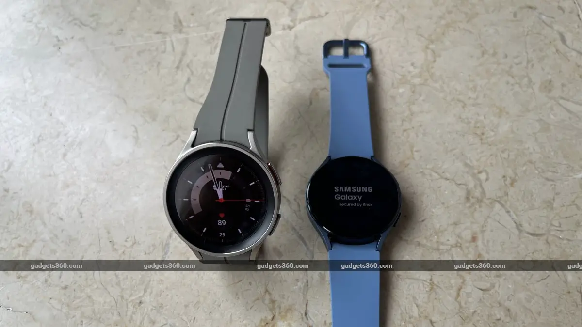 Samsung One UI 5 Watch Update Based on Wear OS 4 Rolling Out for Galaxy Watch 5 Series: Report