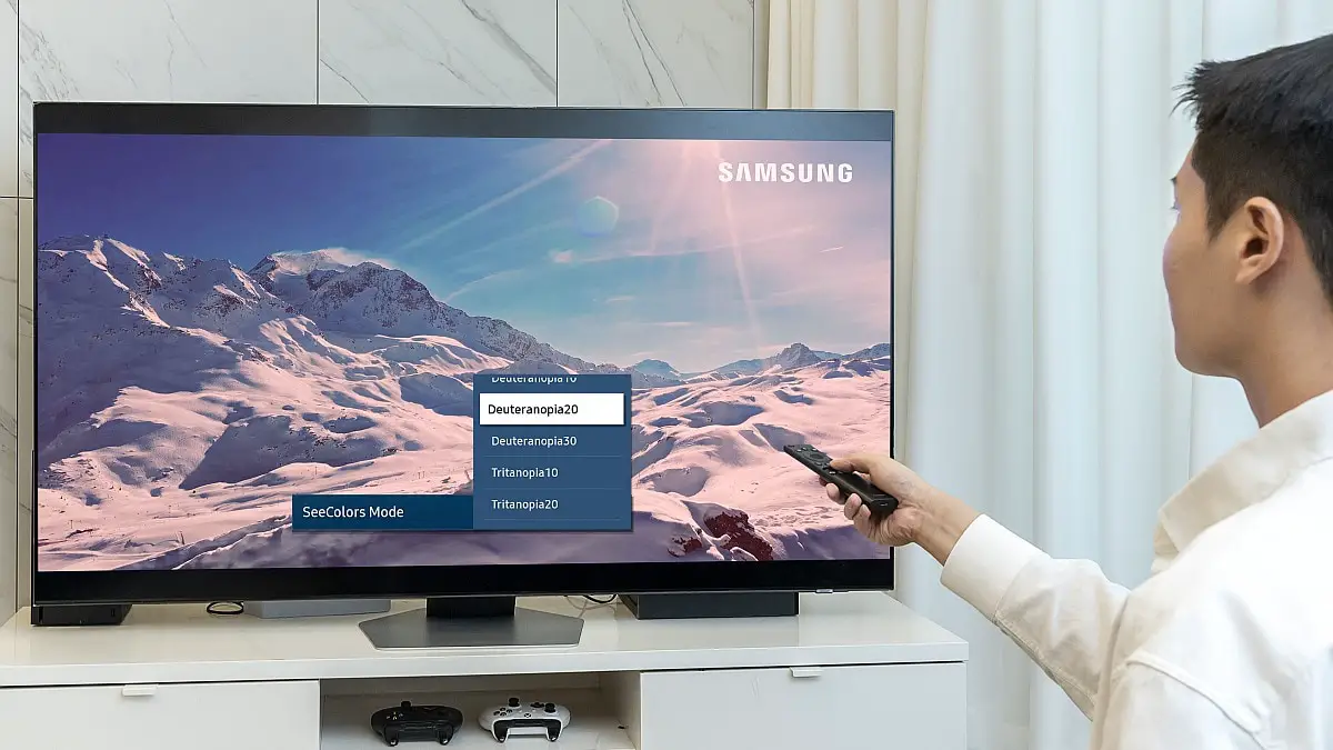 Samsung SeeColors Accessibility Mode for Colour Blind Users Added to 2023 TV and Monitor Lineup: Details