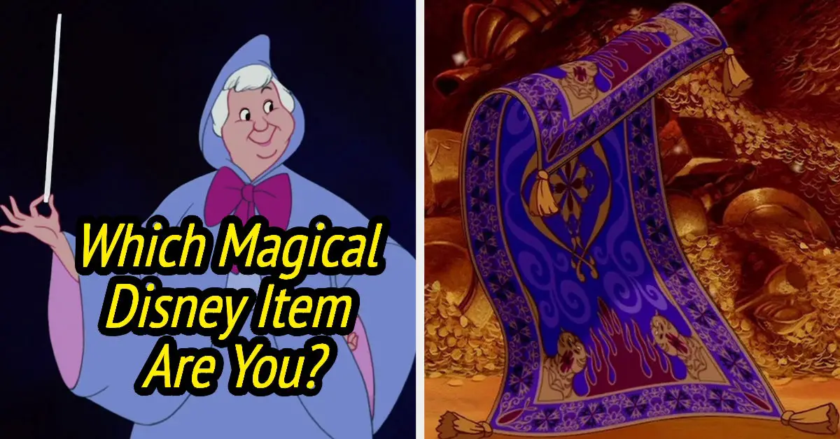 Take This Quiz And See Which Magical Disney Item You Are