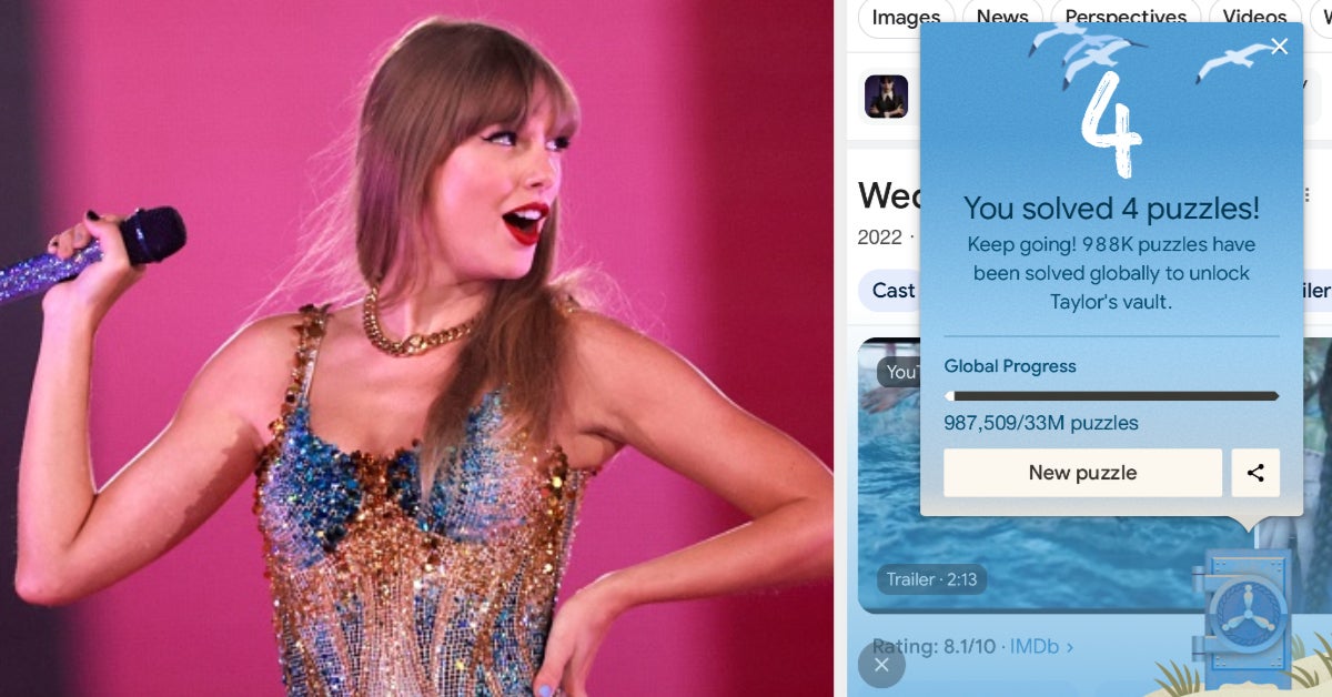 Taylor Swift Teamed Up With Google To Drop Her "1989 (Taylor's Version)" Vault Riddles, And Swifties Literally Broke Google