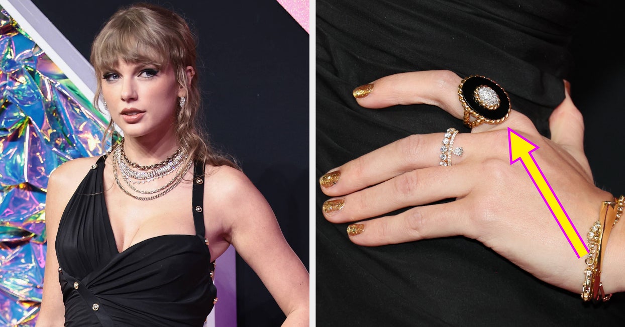 Taylor Swift's Reaction To Seemingly Losing A $12,000 Ring At The VMAs Is Honestly Making Me Cackle This Morning
