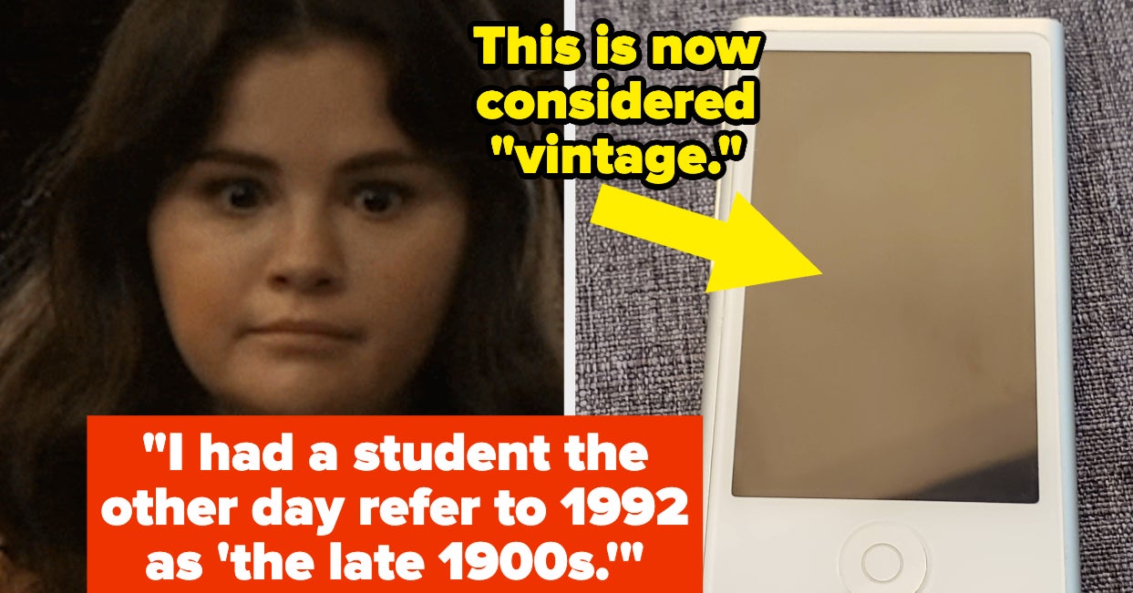 Teachers Are Sharing The Moment When A Student Made Them Realize They're Getting Older, And It's Giving Me Wrinkles