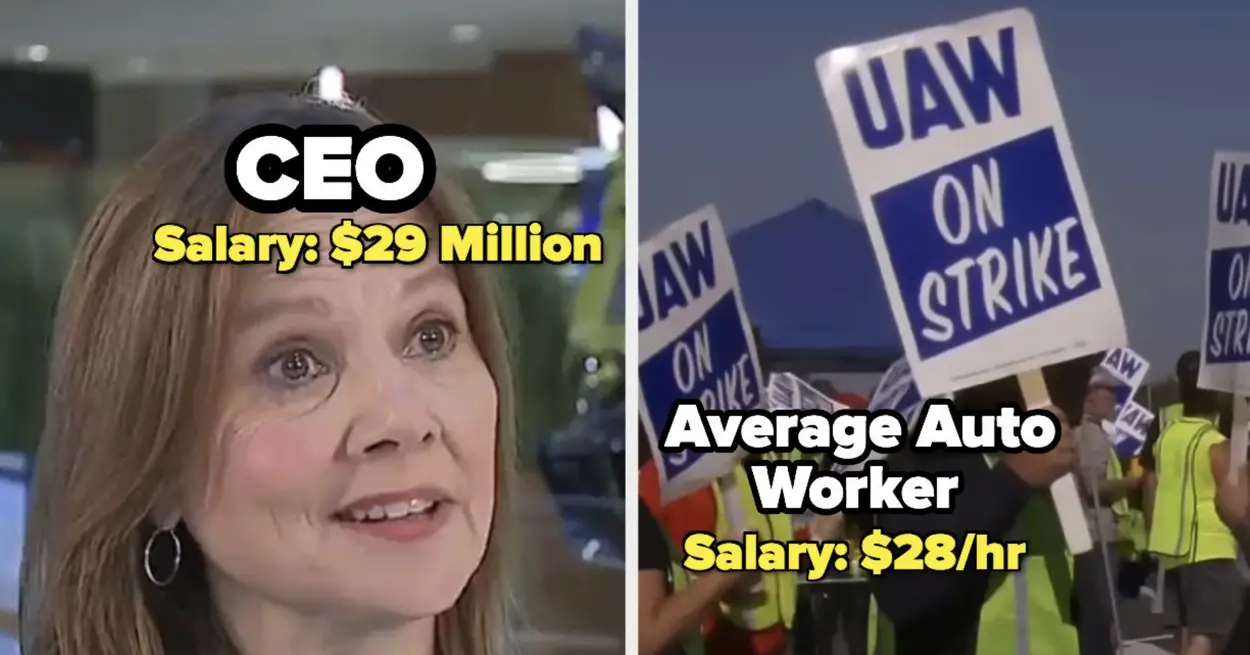 US Auto Workers Demand Fair Pay From Auto CEOs