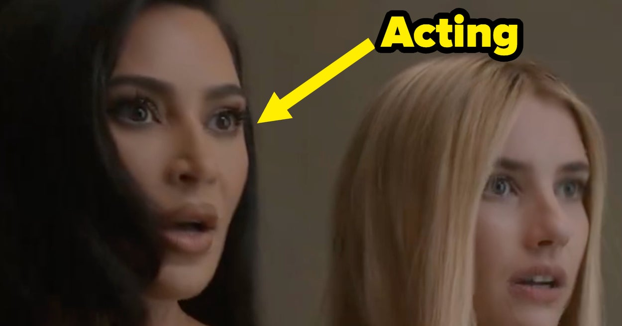 We *Finally* Have Our First Look At Kim Kardashian's Acting Skills, And Some People Are Actually Here For It