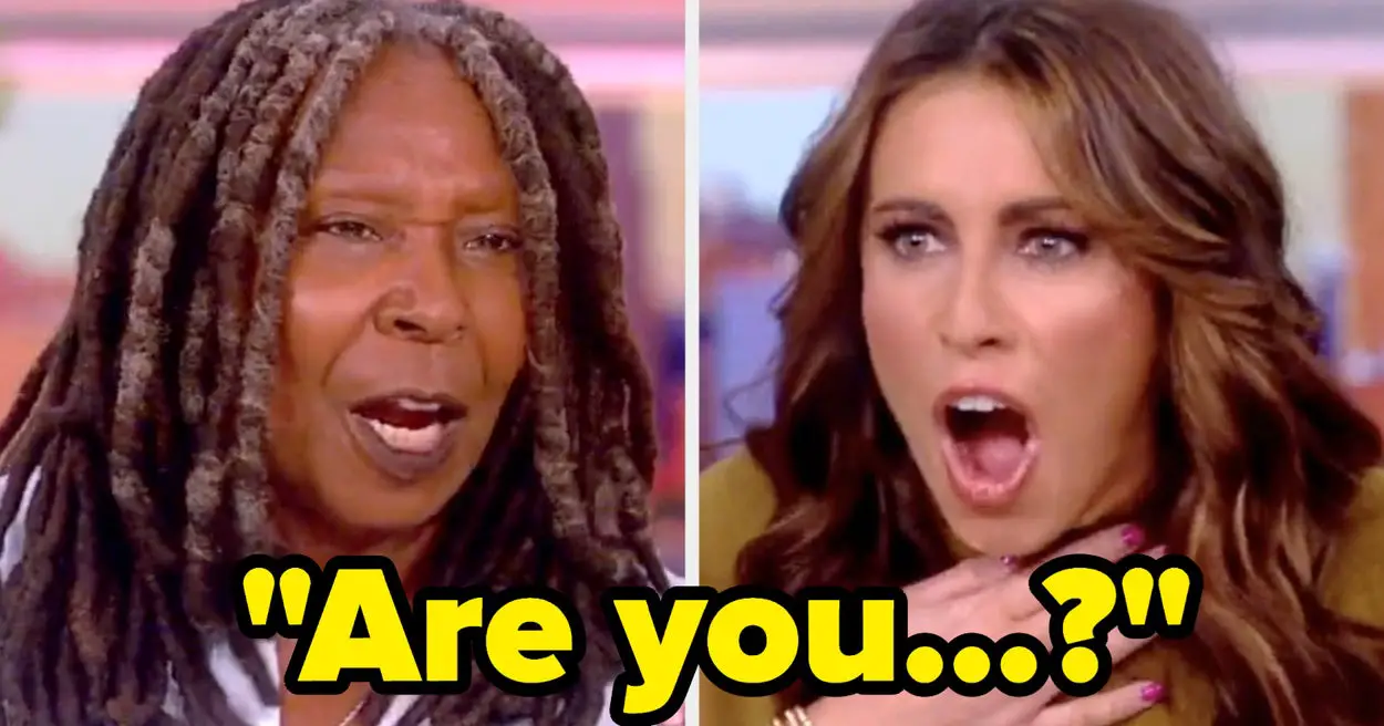 Whoopi Goldberg Just Asked The One Question You Never Ask A Woman — Live On TV