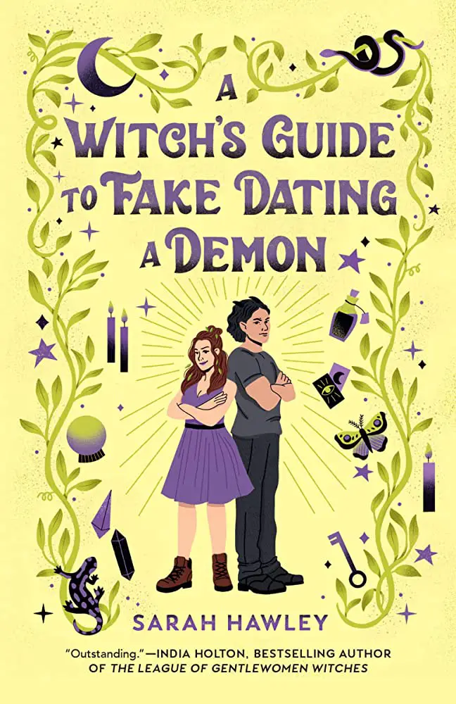 a-witch’s-guide-to-fake-dating-a-demon-by-sarah-hawley-–-book-review