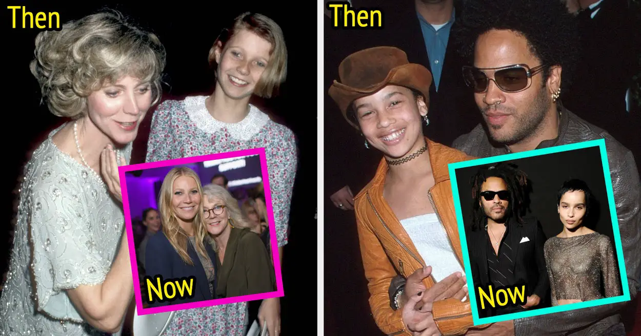 19 Celebs With Their Famous Parents On Red Carpets