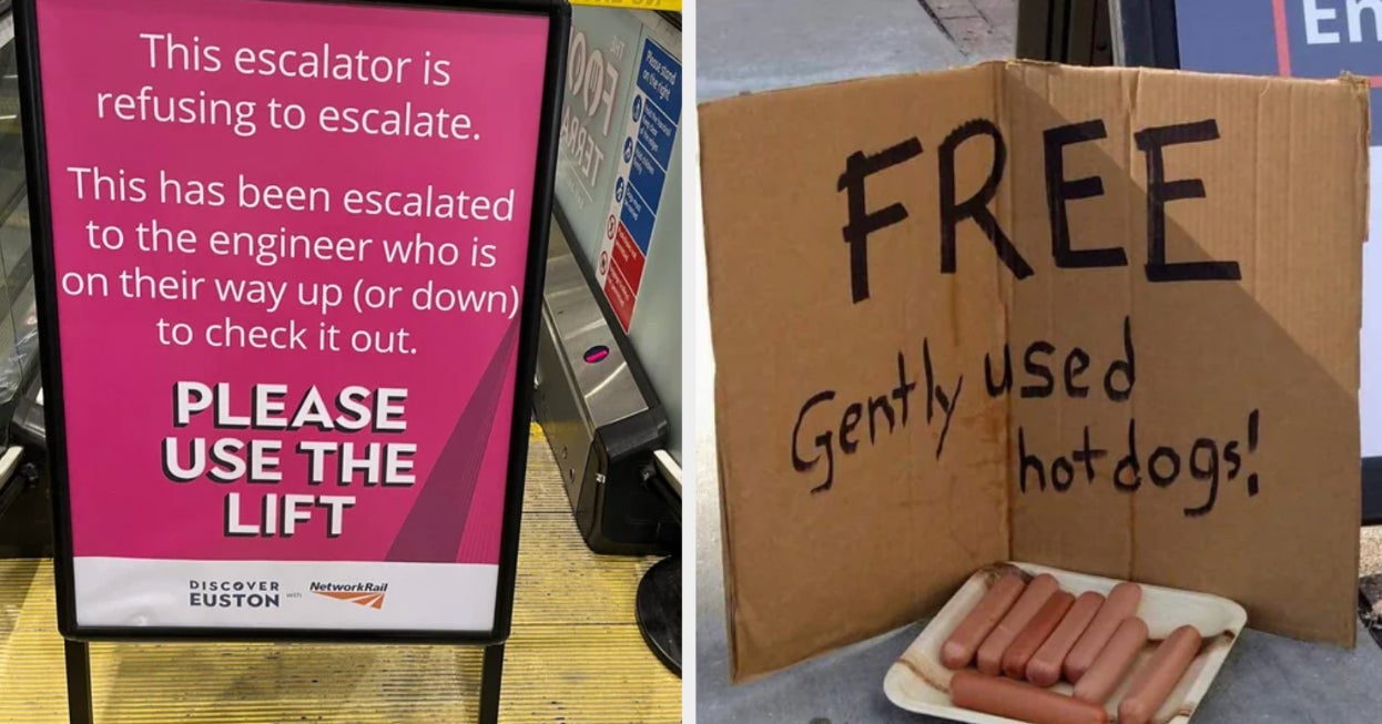 19 Signs That Are So Funny, You'll Forget All Your Worries And Woes For A Fleeting Moment