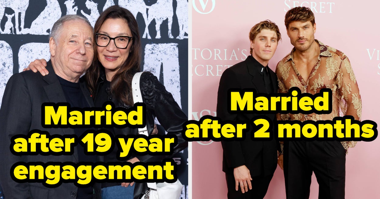 23 Couples You Might Not Know Got Married In 2023 Because EVERYONE Is Breaking Up