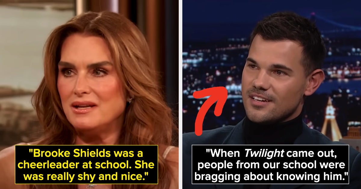 23 People Who Went To School With Celebs And Rich People