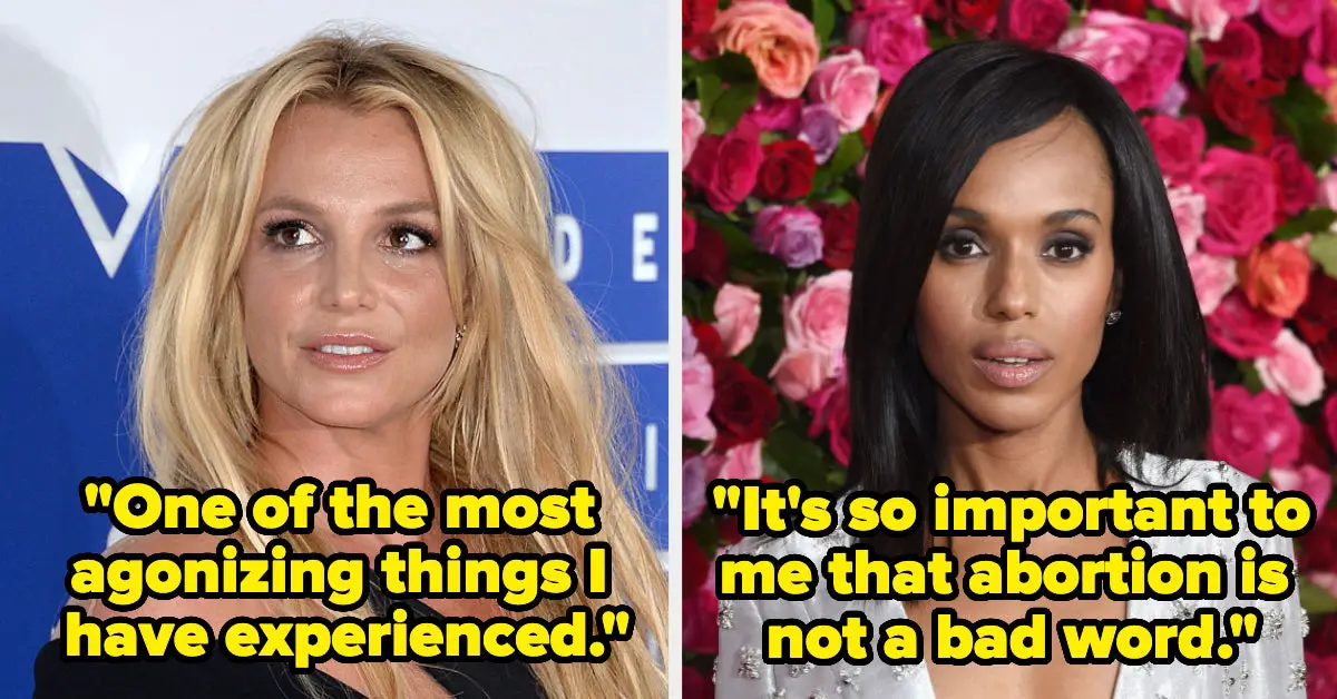 24 Celebrities Shared Their Abortion Stories