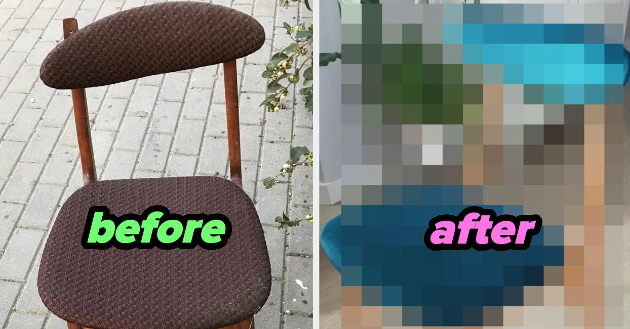 25 Satisfying Before And After Furniture Flips