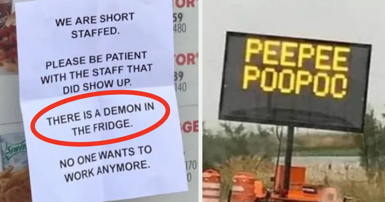 26 Hilarious Signs You Need To See