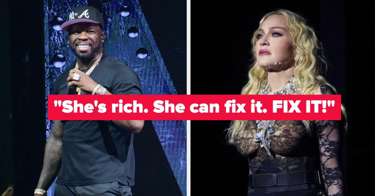 50 Cent Publicly Body-Shamed Madonna Twice On His Instagram, And Fans Are Fed Up