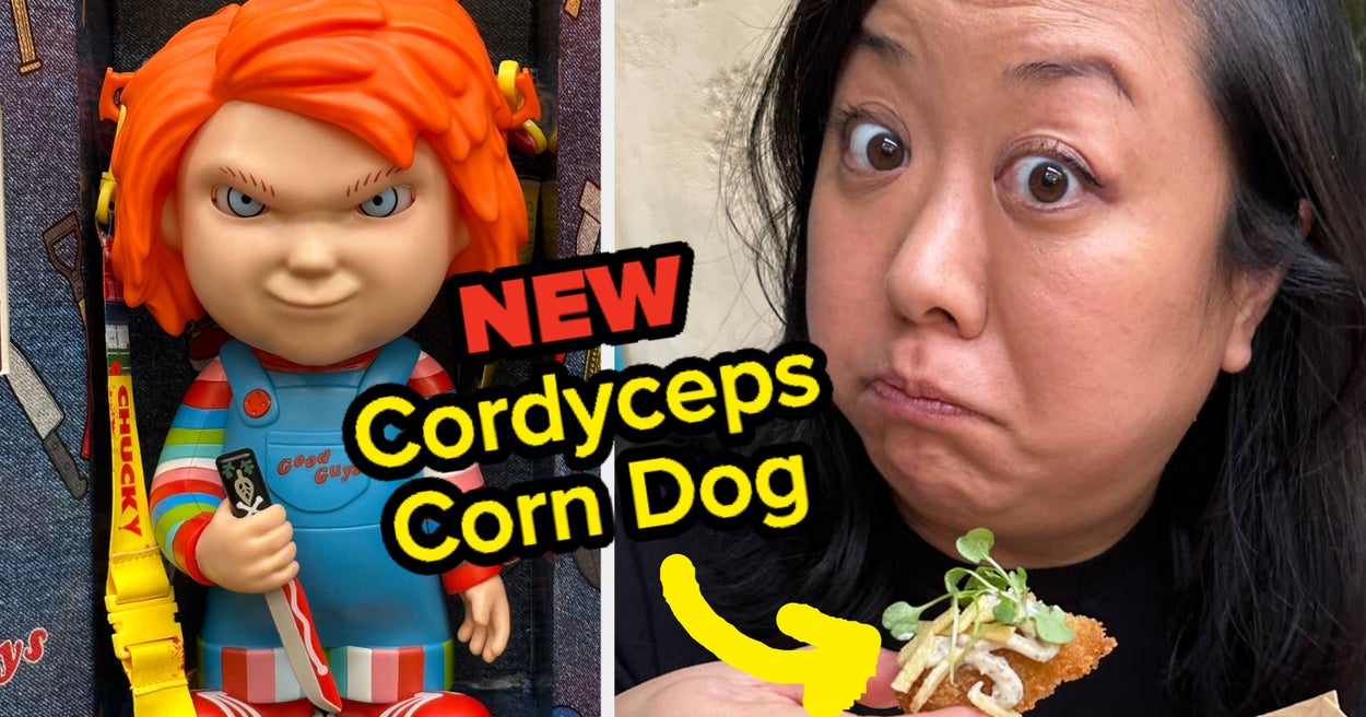 A Cordyceps Corn Dog, Demogorgon Pizza, And A Bunch Of Other Wild Foods I Tried At Universal Studios' Halloween Horror Nights