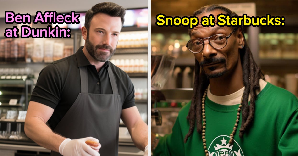 AI Photos Of Celebrities With Normal Jobs