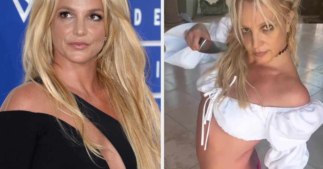After Posting Multiple Videos Of Herself Dancing With “Fake Knives,” Britney Spears Said Police Officers Showed Up At Her House “Unwarranted”