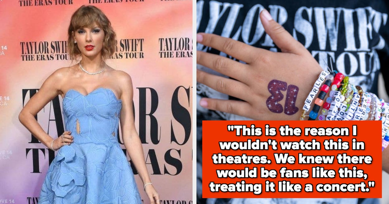Audiences For “Taylor Swift: The Eras Tour” Movie Are Out Of Control, And People Have Mixed Feelings About It