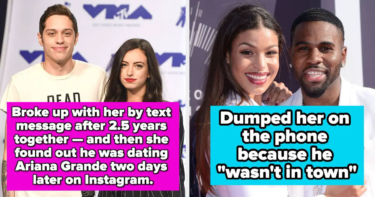 Celebrities Who Were Dumped By Text Message Or Phone