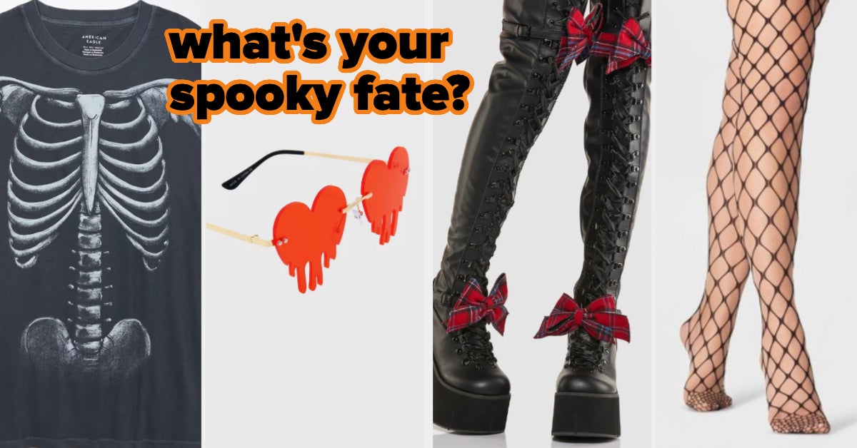 Choose Your Halloween Outfit And Discover Your Sinister Destiny