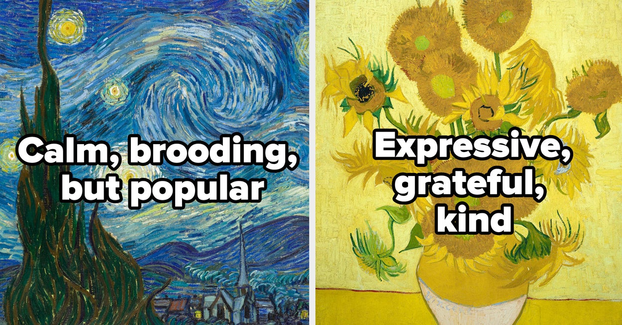 Everyone's Soul Matches One Of These Four Famous Van Gogh Paintings — Find Out Which One You Are