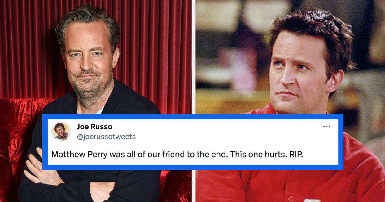 Friends Fans Honor Matthew Perry's Iconic Chandler Bing Role