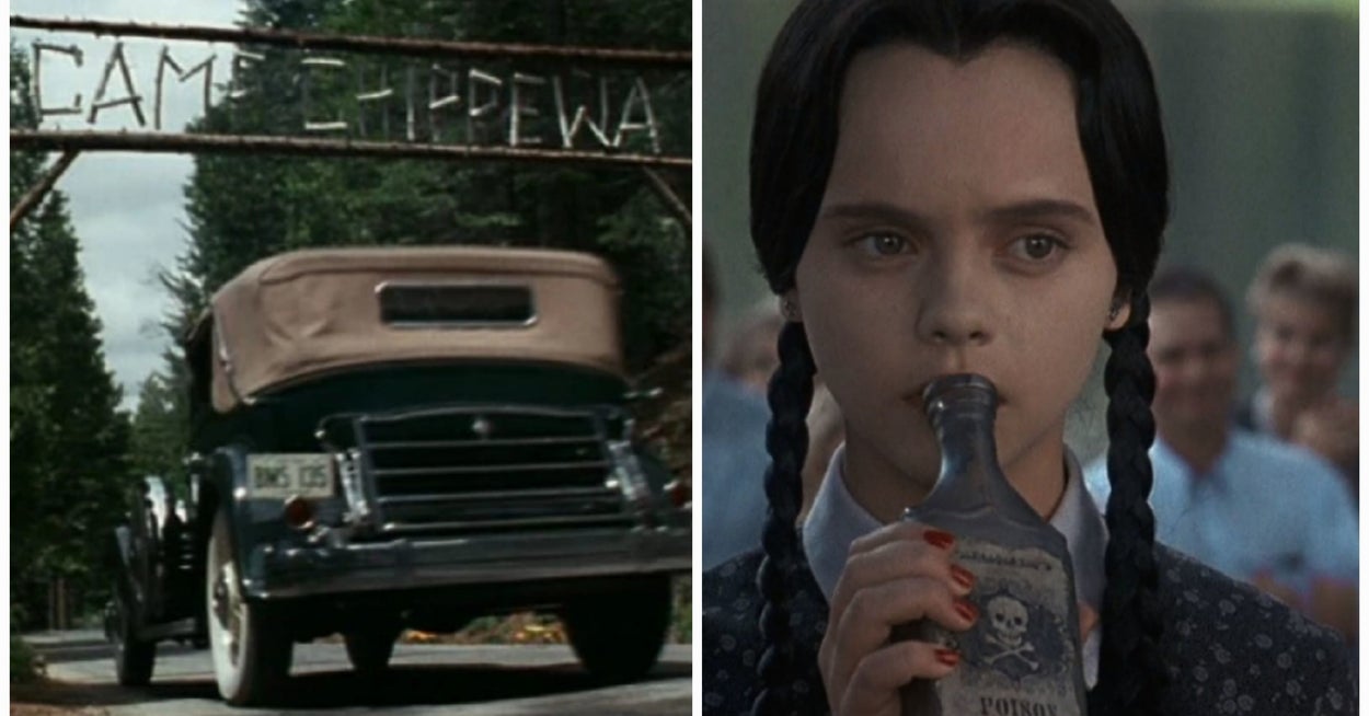 Let's See If You Can Survive Camp Chippewa From "Addams Family"