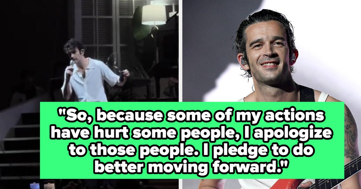 Matty Healy Apologized For His Recent Controversies