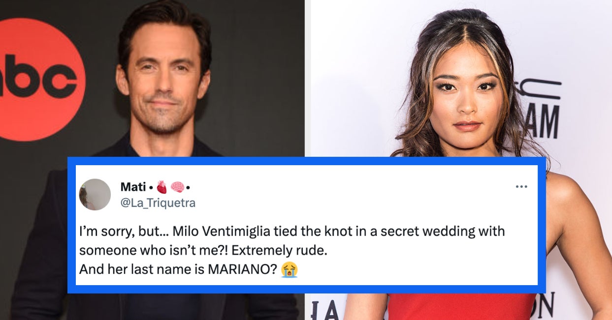 Milo Ventimiglia Is Officially Married, And Fans Feel Like They Lost Their TV Boyfriend For Good