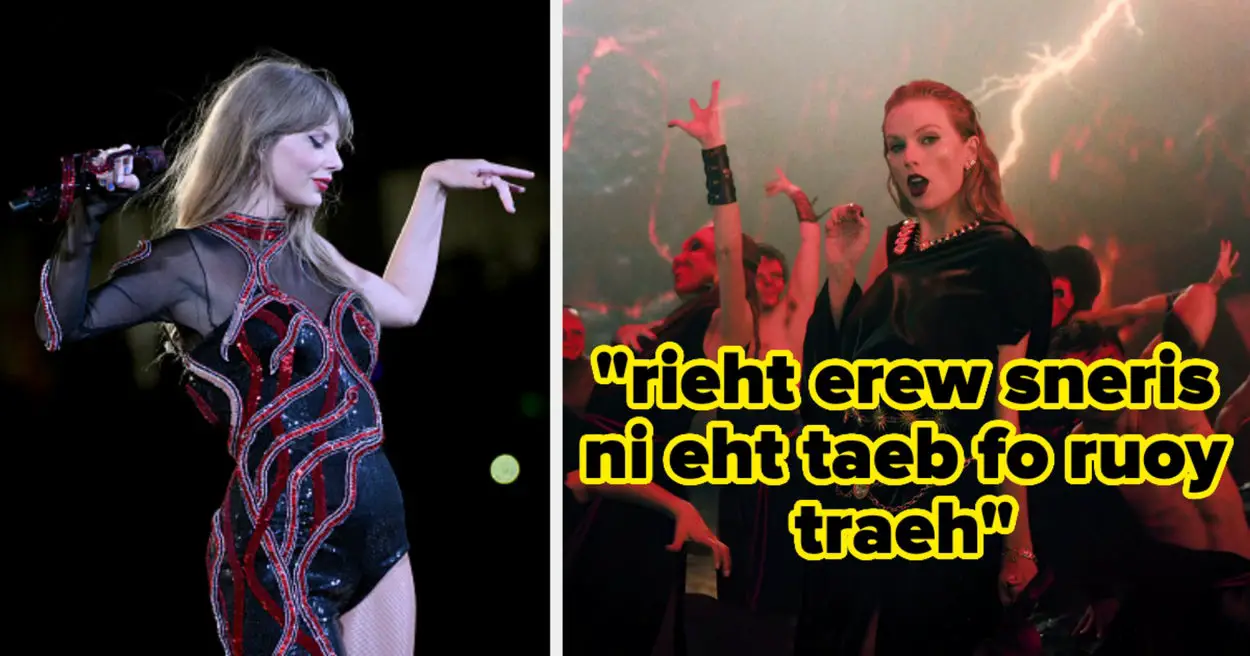 Only Day 1 Swifties Are Even Able To Finish This Reversed Song Lyric Quiz