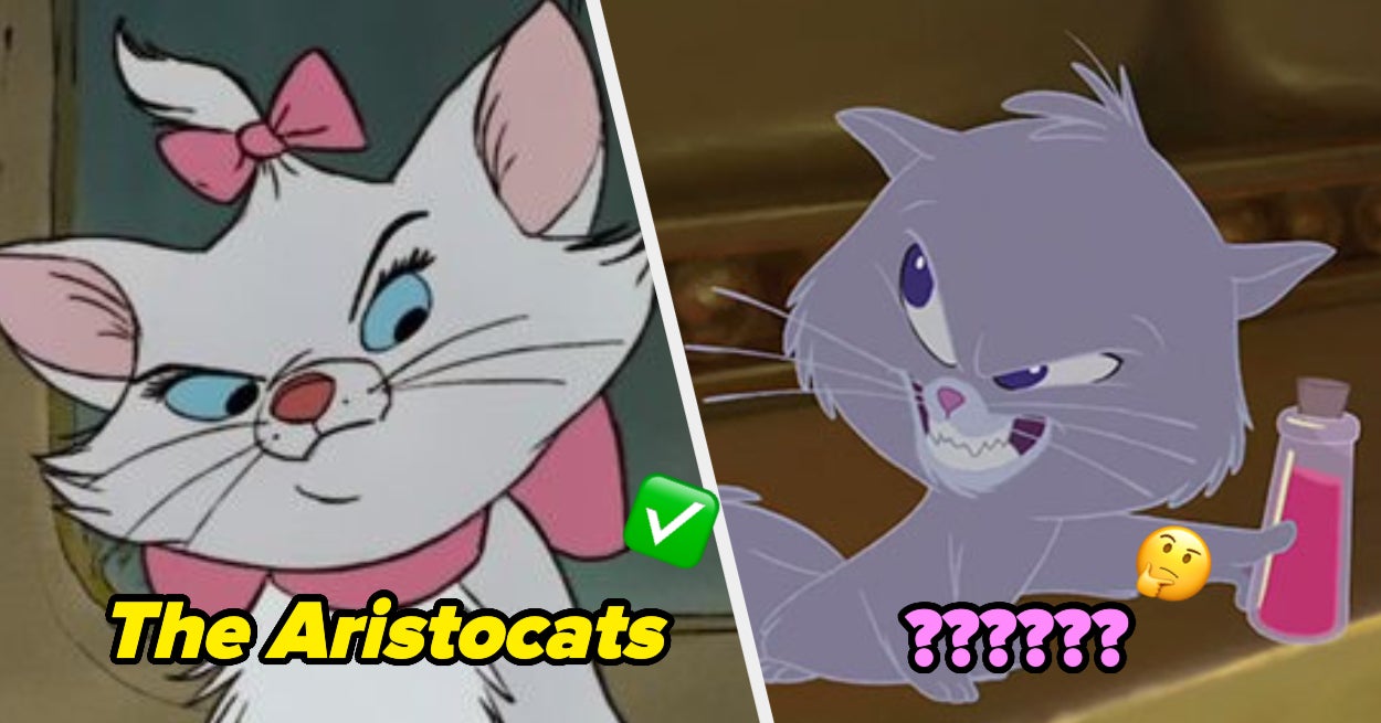 Only True Cat AND Disney Lovers Can Match These Movie Felines To Their Films