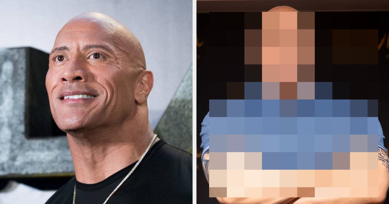 Photos Of Dwayne "The Rock" Johnson's Wax Figure Are Going Viral, And The Reaction Are Priceless