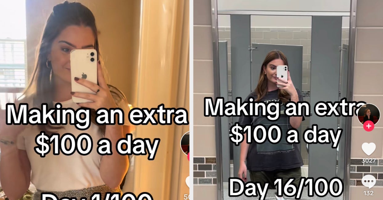 This Woman Challenged Herself To Make An Extra $100 A Day