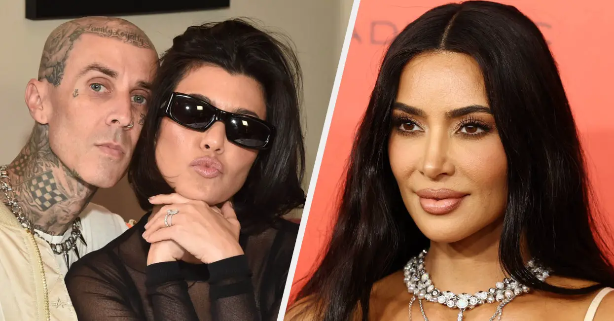 Travis Barker Denied That Kim And Kourtney Kardashian Are Feuding Over Him
