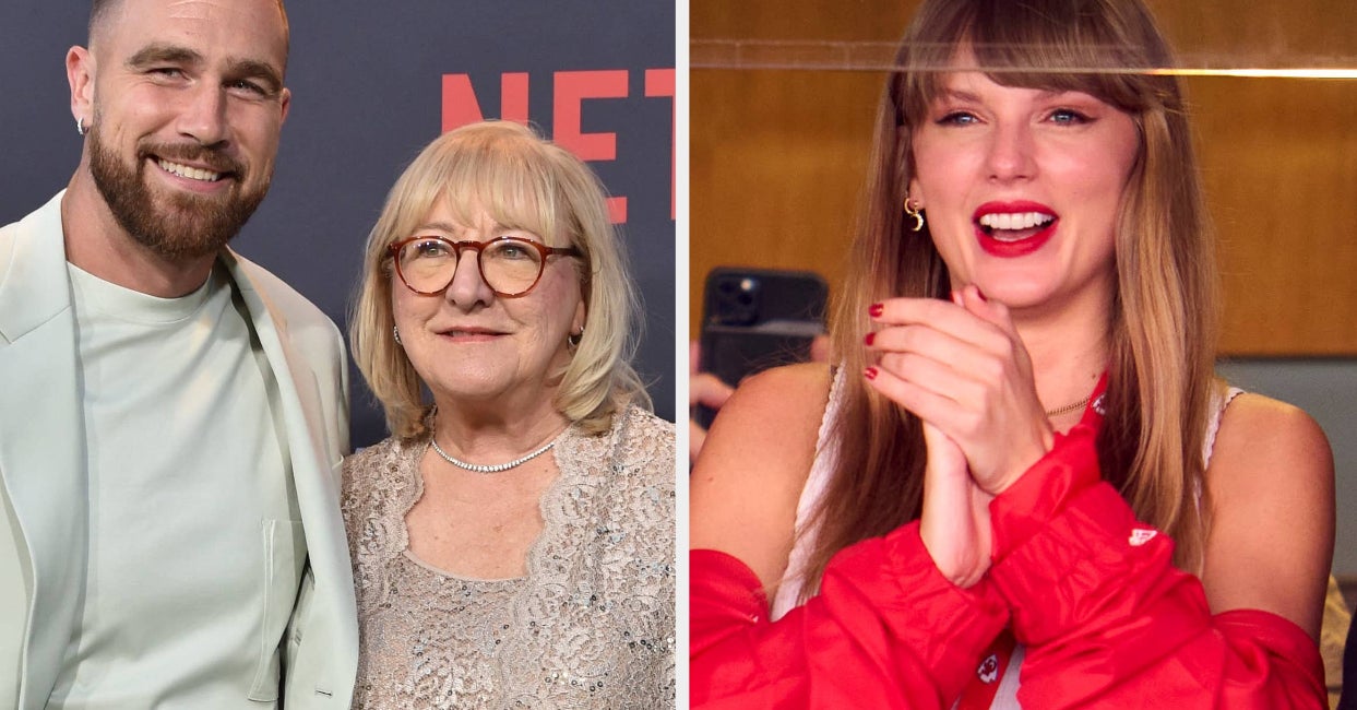 Travis Kelece’s Mom Defended The NFL’s Intense Coverage Of Taylor Swift And Said They’re “Laughing All The Way To The Bank”