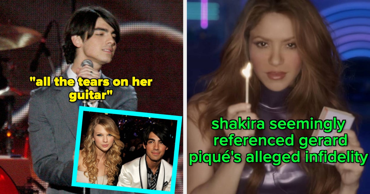 16 Celebrities Who Dissed Their Exes In Songs