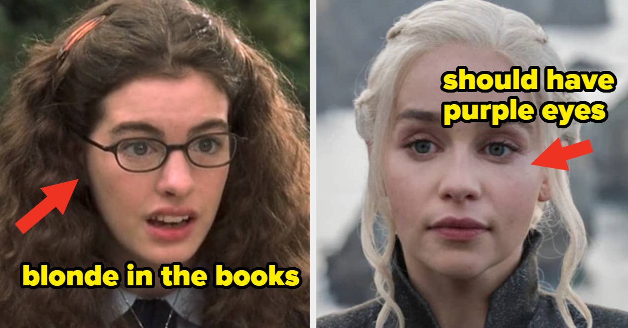 17 TV And Movie Actors Compared To Their Book Characters