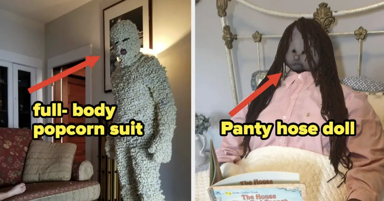 20 Pictures Of People's Strangest DIY Costumes That Will Be Keeping Me Up At Night