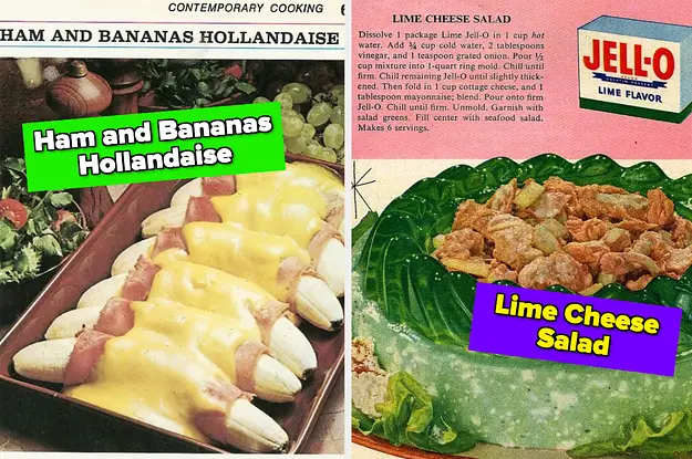 21 Vintage Recipes That Look Completely Inedible