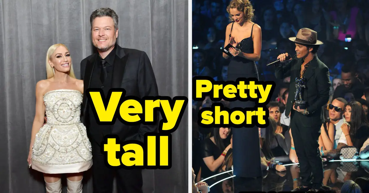 24 Super Tall And 24 Kind Of Short Famous Men
