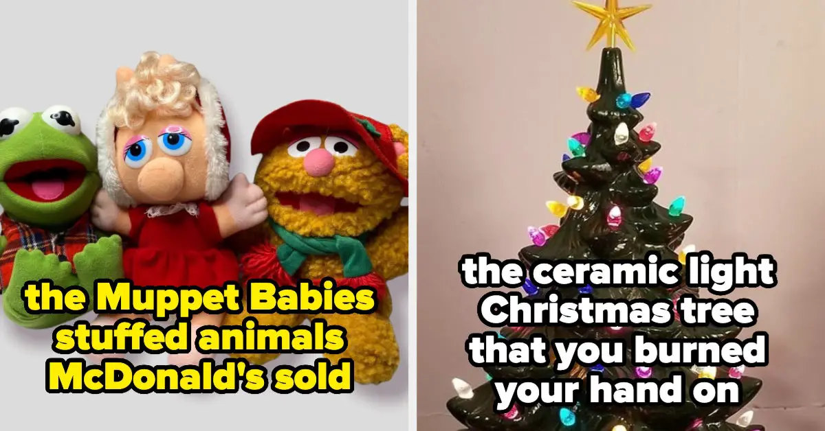 35 Photos Of Very Nostalgic '80s Christmas Things That Will Be Instantly Recognizable To Any Elder Millennial Or Young Gen X'er