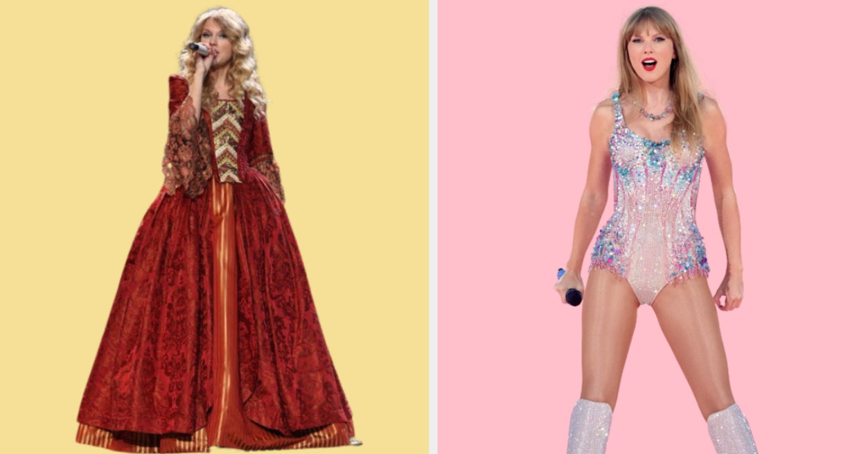 Can You Match Alllllll These Taylor Swift Tour Outfits To Their Correct Songs?