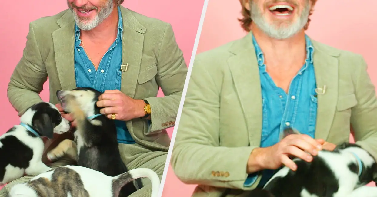 Chris Pine Had So Much Fun Doing The Puppy Interview, And It's Truly The Cutest Thing Ever