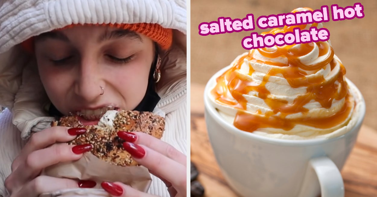 Customize A Bagel To Your Liking To Find Out Which Hot Chocolate Flavor You Embody