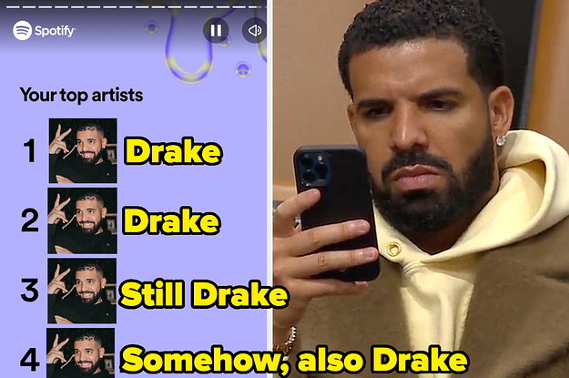 Drake Dominates Spotify Wrapped All The Way From Canada And Everyone Is ... Confused: Here's What "Non-Fans" Of Drake Have To Say