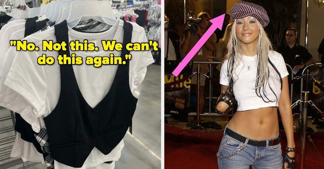 From Peplum Tops To Cargo Pants, I Am Fully Convinced We Are In The Fashion Bad Place After I Witnessed These 32 Throwback Fashion Trends On Sale At The Mall