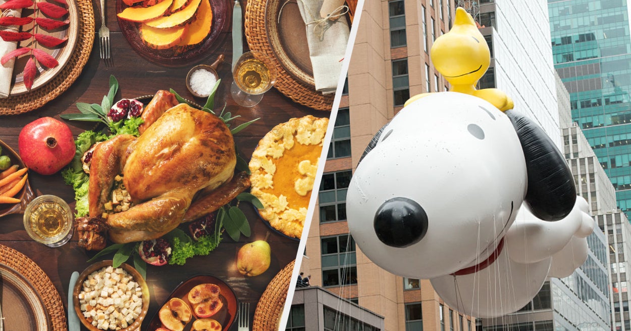 Gobble Down An 8-Course Turkey Day Dinner And I Reveal Which Macy's Parade Balloon Matches Your Personality