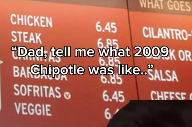 People Are Remembering The Glory Days Of Chipotle, And I Completely Forgot How Cheap It Used To Be