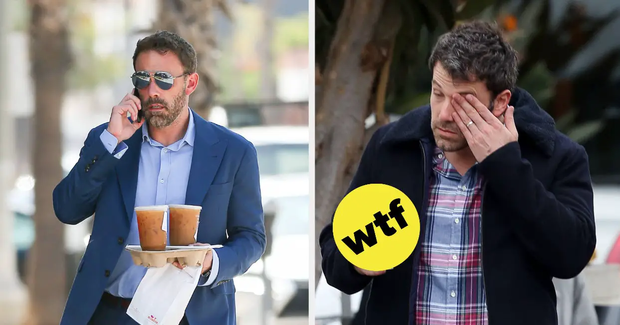 The Internet Is Reeling Over A Resurfaced Photo Of Ben Affleck With Starbucks Instead Of Dunkin'